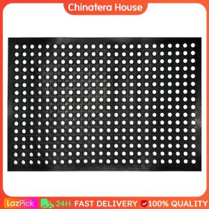 Anti Fatigue Rubber Floor Mat Non-Slip Restaurant Mat Restaurant Commercial Kitchen Mat for Entrance Garage Garden Use