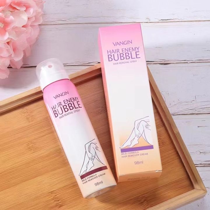 VANGIN Hair Removal Bubble Spray 98ml Lazada PH