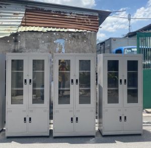Tủ hồ sơ tài liệu có kính- tủ sắt có kiếng-tủ hồ sơ cho văn phòng trường học giao nhanh tphcm bình dương