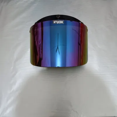 kaca flat helm model Bogo visor flat retro kaca helm datar