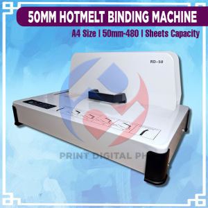 Print Digital 50mm Hot Melt Binding Machine A4 RD-50