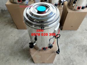 Nồi điện mâm nhiệt đặt bàn dùng để ninh  hấp luộc đa năng . loại 25l