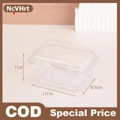NcVHrt Hộp đựng bánh cupcake trong suốt đạt chuẩn an toàn thực phẩm 10/50 chiếc hộp đựng bánh mì kẹp bánh kem trong suốt chống rò rỉ hộp bánh cho tiệc tùng dịch vụ catering