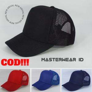 COD Topi Jaring / Topi Trucker / Topi Jala Polos Premium
