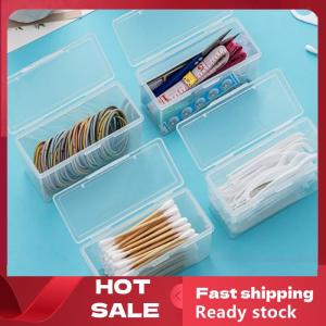 🚚【Local Express Delivery】🚚 Portable Travel Medicine Box Cotton Swab Holder Case Detal Floss Jewelry Organizer Container Dust-proof Jewelry Accessories Box