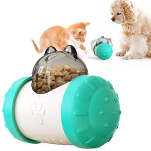 Dog Puzzle Toy Pet Food Interactive Tumbler Slow Feeder Funny Toys Dog Food Treat Dispenser for Pet Dogs Cats Training Dog Supplies