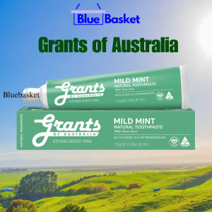 Kem Đánh Răng Hữu Cơ Grants Lô Hội Bạc Hà The Nhẹ 110g - Ngăn ngừa viêm nướu ê buốt chân răng tái tạo mô nướu bị viêm