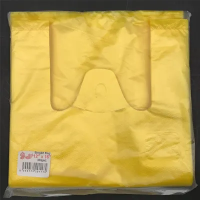 Quality Singlet Bag - Thick [ Cap Ikan Emas ] Handle Bag / Beg Plastik Tebal / T-Shirt Bag - 300gm±