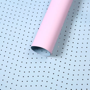 20 Lembar Flower Wrapping Paper Small Polkadot Cellophane Kertas Buket Polkadot Kecil Bunga Florist KB6031