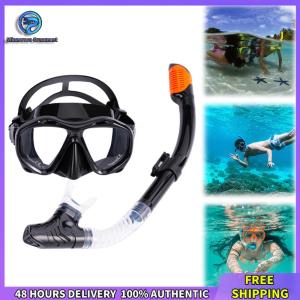 Winnereco Snorkel Kit Anti-Fog Scuba Diving Mask Professional Snorkeling Gear Swim Dive Mask for Snorkeling Scuba Diving