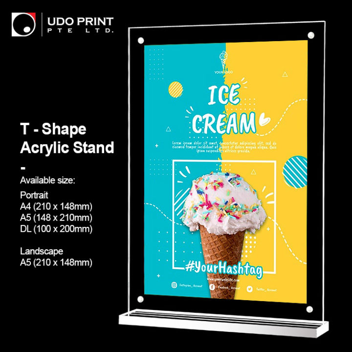 Tshape Acrylic Stand Table Acrylic Display Stand Transparent