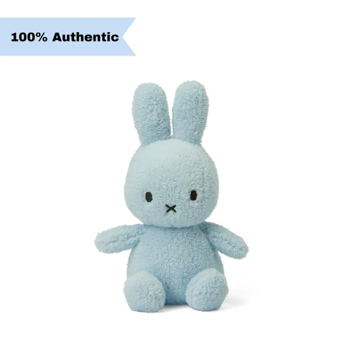 Miffy Sitting Terry Light Blue 23cm