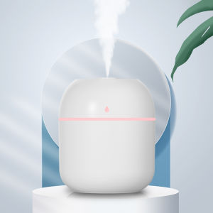 เครื่องทำความชื้น เครื่องพ่นไอน้ำ 300ml เพิ่มความชื้น ขนาดเล็กพกพาสะดวก ไฟหลากสี USB ห้องเรียน ห้องนอน และทุกสถานการณ์ เครื่องทำความชื้นขนาดเล็ก