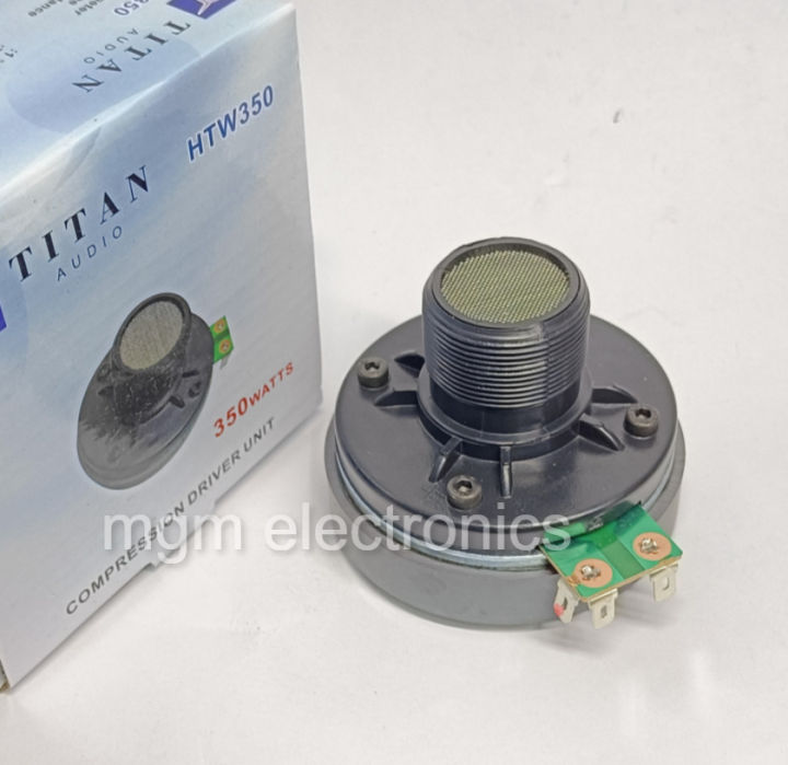 Compression Driver Unit Titanium HTW350 Titan Audio Tweeter