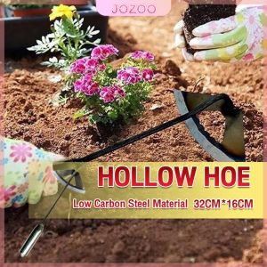 Jozoo Hollow Hoe Durable Weeding Rake Handheld Hoeing Garden Pine Soil Farm Tool Weeding Tools
