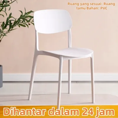Candy Chair Nordic Dining Chair With PP Material Study Chair Home Chair Aesthetic Chair