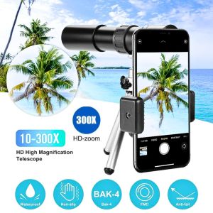 COD KIRIM CEPAT Axcell Teropong Jarak Jauh Monocular Zoom Telescope Super Zoom Long Range 10-300x40 - AXC44