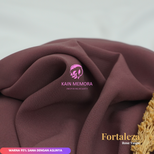 Per50cm New Fortaleza Kain Memora Khas Timur Tengah Berbagai Warna Lembut Halus Jatuh Lebar 150 cm