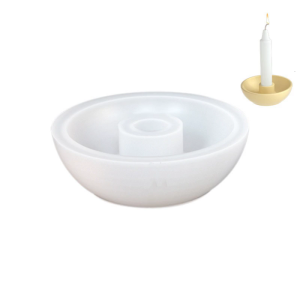 Bowl Silicone Stand Molds Epoxy Resin Silicone Molds for Making Candlestick Pillar Stand Home Decoration