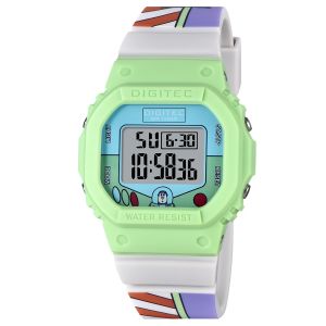 Jam Tangan Wanita Terbaru Digitec Digital 7100 Tali Karet Tahan Air Garansi Resmi 1 Tahun