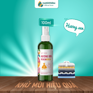 Chai Xịt Thơm Quần Áo Thơm Vải 50ml VUATINHDAU Xịt Thẳng Quần Áo Xịt Thơm Đồ Xịt Khử Mùi Tủ Quần Áo
