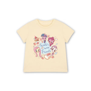 PRINCESS KESLI ตุ๊กตายูนิคอร์น My Little Pony เสื้อยืดแขนสั้นเด็ก คอกลม ผ้านุ่มๆ ใส่สบาย รุ่นใหม่ ฤดูร้อน 2-12 ปี