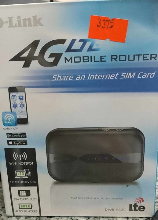View of DLINK 4G LTE MOBILE ROUTER | Lazada PH