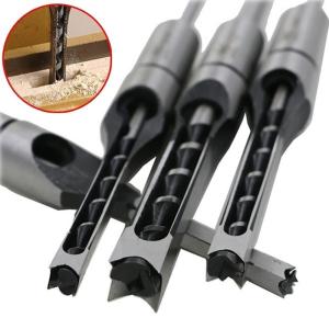 6.4/8/9.5/12.7mm HSS Square Hole Drill Bit Auger Bit Steel Mortising Drilling Craving Woodworking Tools (1pcs)