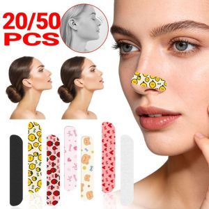 MISSLADY 20/50Pcs 16D Memory Support Nose Shaping Strips Refined Nose Shape Bridge Lifting Up Nose Wings Slimming Stickers Trimmable Adjustable Nose Shaper Clip Women