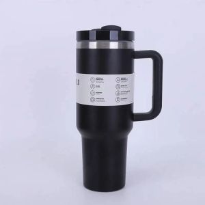 2025 New HOT Large Capacity 40Oz Stainless Steel Vacuum Flask - Insulated Tumbler Cup With Lids And Straws Perfect For Travel