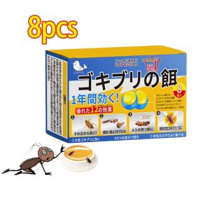 Imported from Japan Cockroach Killer Powerful 8 capsules cockroach killer gel Safe non-toxi