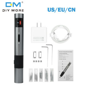 diymore FS-F1 DC 12V Multi-Function Portable Handheld Ultrasonic Cutter DIY Electric Engraving Tool Type-C Connector