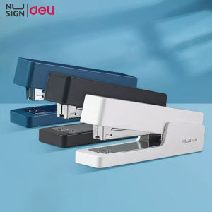 Deli Stapler 20 Sheets ABS For Office School Supplies Nusign NS082 24/4 26/4 No.35