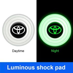 Pelindung Pintu Mobil Crash Pad Door Shockproof Luminous Kedap Suara Luminous silikon karet Meredam Suara