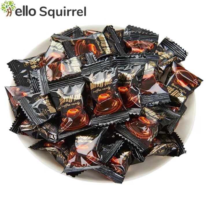 Extra strong coffee candy 500g hard sugar black coffee flavor non