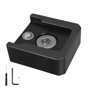 ฐานตัวแปลงเลนส์รองเท้าเย็นโลหะโครงใส่กล้องฐานรองเท้าร้อนอะแดปเตอร์ขยายสำหรับ Microphone Lampu เติม