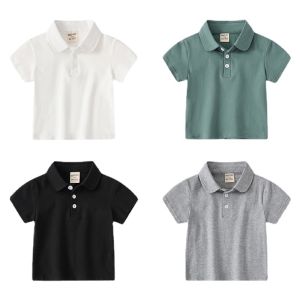 Soffny Kids Polo Shirts Boys Cotton T-Shirt Children Clothing Summer Casual Short Sleeve Baby Shirts Polo