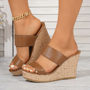 [Free Shipping] 2026 Summer New Collection: Comfortable And Versatile Wedge Sandals Available In Plus Sizes Perfect For Casual Wear
