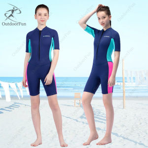 2.5MM Neoprene Full Body Suits Surfing Swimming Scuba Diving suit Wetsuits Kids And Youth girls Long Sleeve