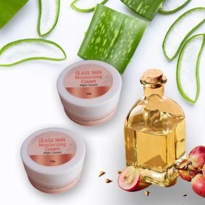 Achieving Glass Skin with Whitening Moisturizing Cream