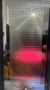 Stiker Kaca Motif Gliter Sanblast Sandblast Sunblast Motif Gliter 3D 1028