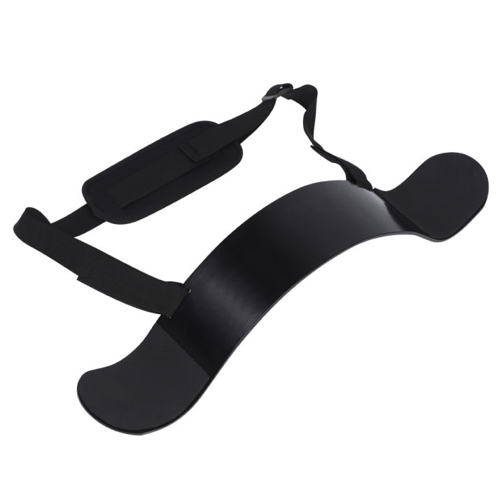 Arm Blaster Curl Bicep Blaster Isolator Avec Sangles Ajustables - Accessoire Musculation Bras Noir
