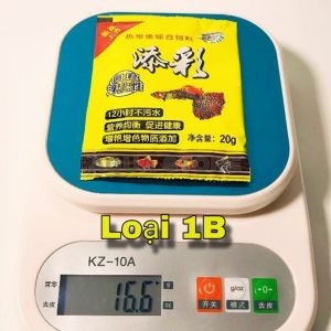 Thức ăn cho cá cảnh 7 Màu Guppy - Cám cá 7 màu vàng