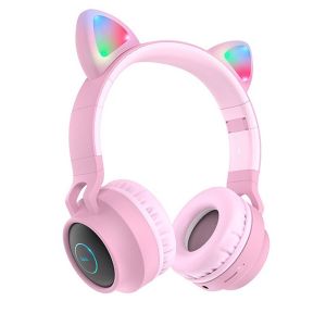 Tai nghe Mèo chụp Cat EAR Hoco W27 / CXT B39 / Borofone BO15 headphone bluetooth V5.0 "chính hãng" - Quà tặng thời trang dễ thương cho người yêu dịp lễ Tết Noel - Phụ kiện du lịch cho điện thoại máy tính