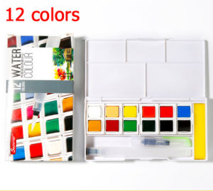 SUPERIOR Solid Watercolor Paint Set 48/24/18/12 Colors Watercolor Set  Watercolor Paint