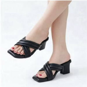 sandal wanita high heels Kekinian selop silang 5 cm terbaru 2023 super best seller
