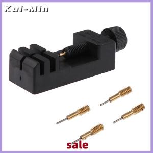 Kui-Min ชุดเครื่องมือซ่อมนาฬิกาชุด5ชิ้นเครื่องมือตัดความยาวสายรัดเครื่องมือถอดสายรัด