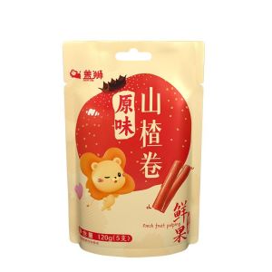 【Lili Snack】Gaishi Hawthorn Roll - Appetizing Fruit Leather Snack 盖狮山楂卷山楂片