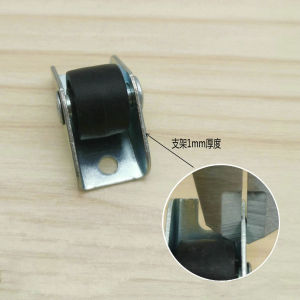 0.5 inch 1 inch directional wheel furniture pulley bookshelf drawer sorting and moving guide rail PP wheel small wheel