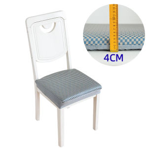 Ice Silk Foam Chair Cushion Breathable Office Protection Spine Seat Cushion Student Seater Cushion